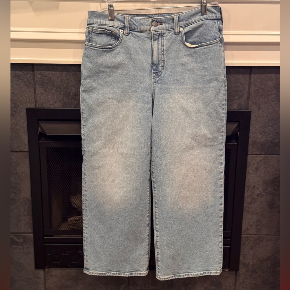 J. Crew Women’s Slim Wide Cropped Jeans